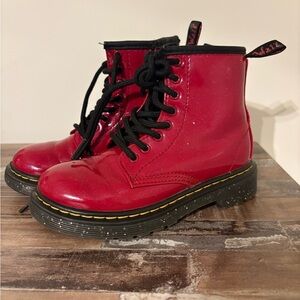Doc Marten Red Boots